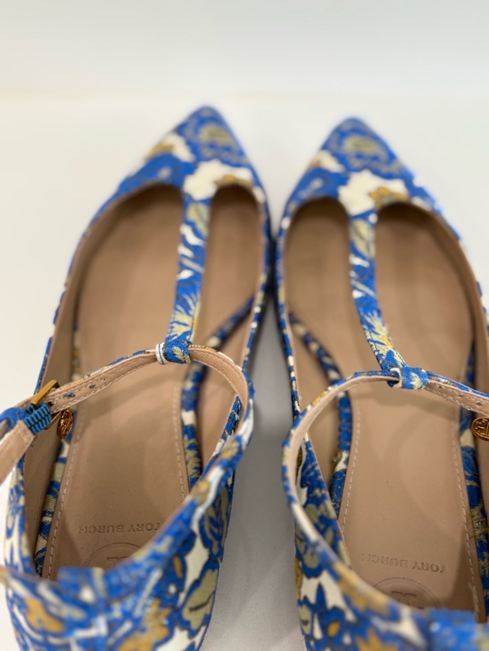 Tory Burch Silk Brocade Mary Jane Flats – Size 8.5 ✨ - Picture 10 of 16